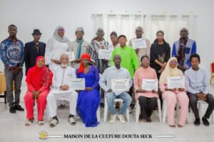 Remise des attestations de participation à l’atelier « Scénario pour tous »